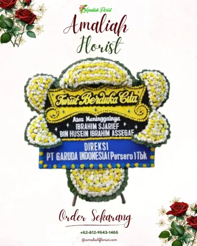 Papan Bunga Duka di Gadingsari