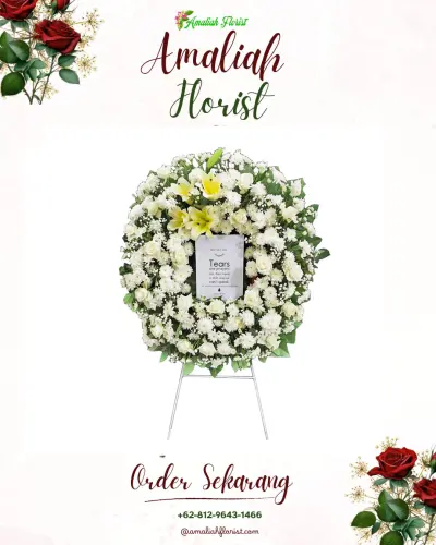 Krans Bunga Duka Cita di Gadingsari